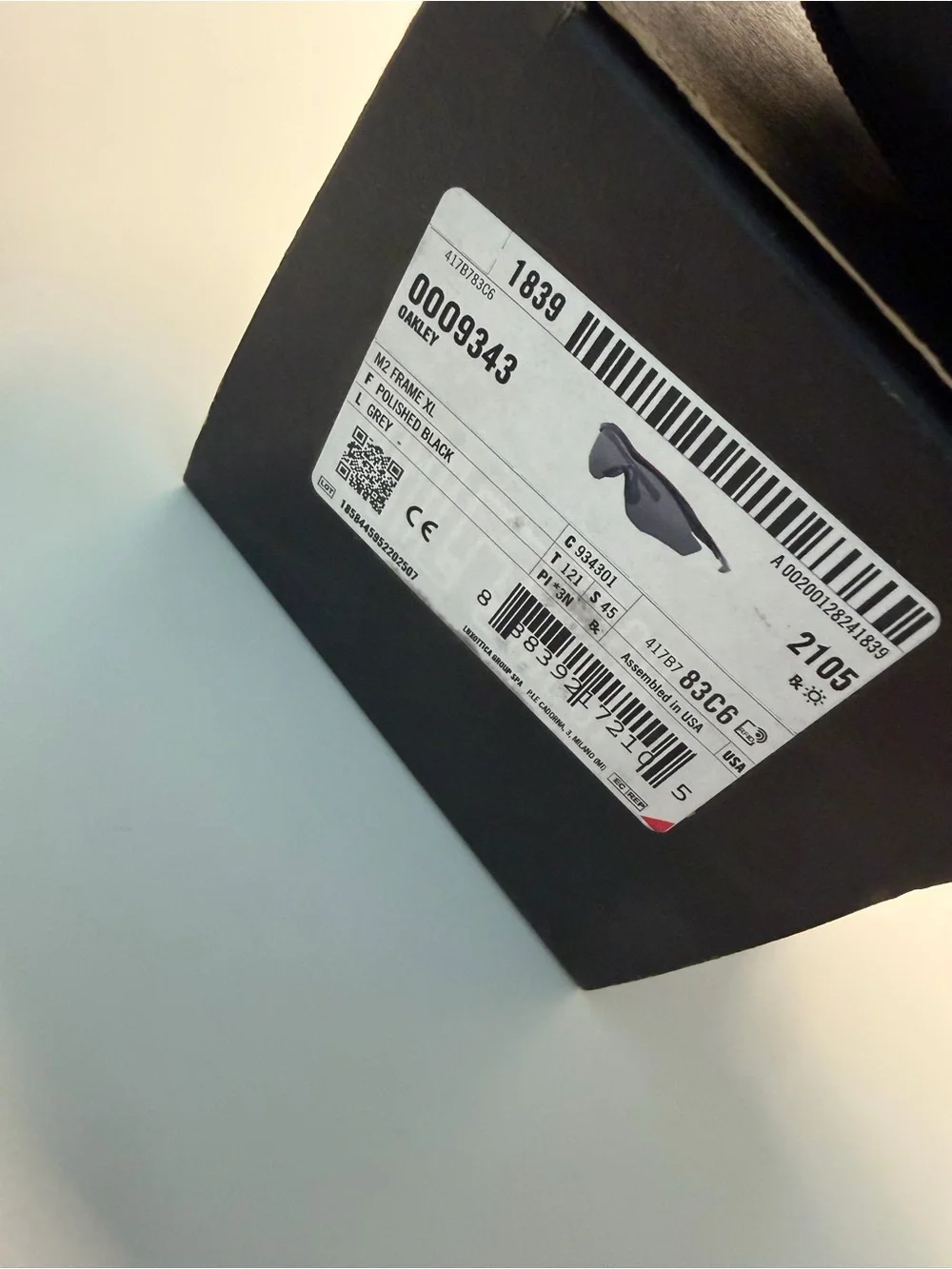 Oakley M2 Frame™ Xl Black Grey Lenses